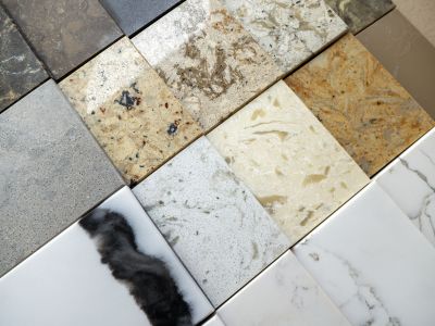 Cement Countertop Installation