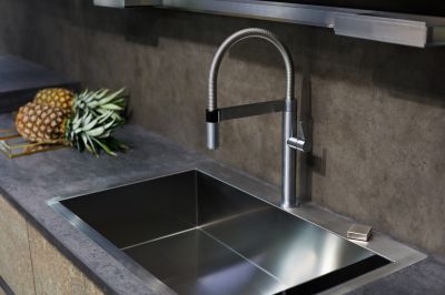 Cement Countertop Installation