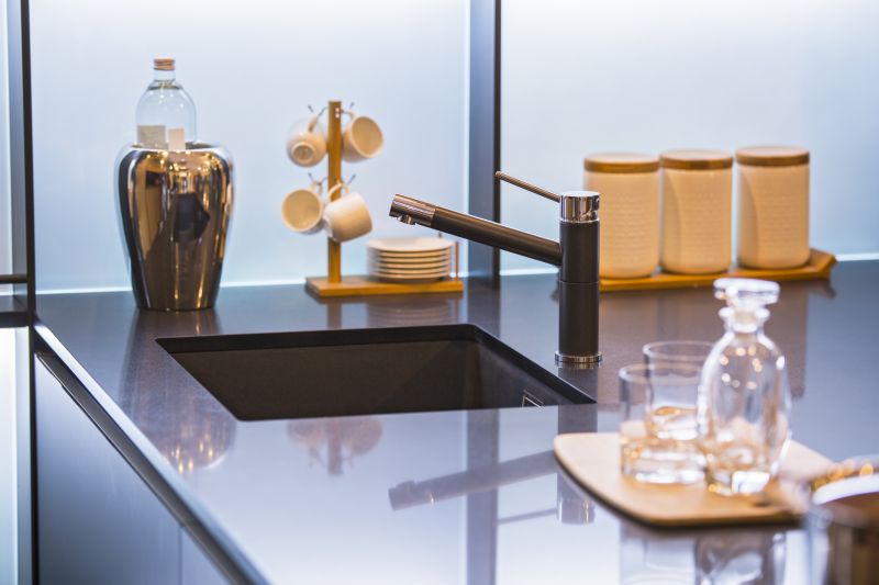 Cement Countertop Installation
