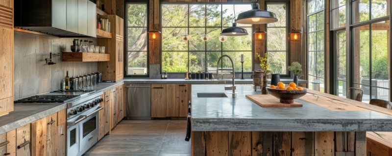 Concrete Counter Installation in Sonoma County, CA