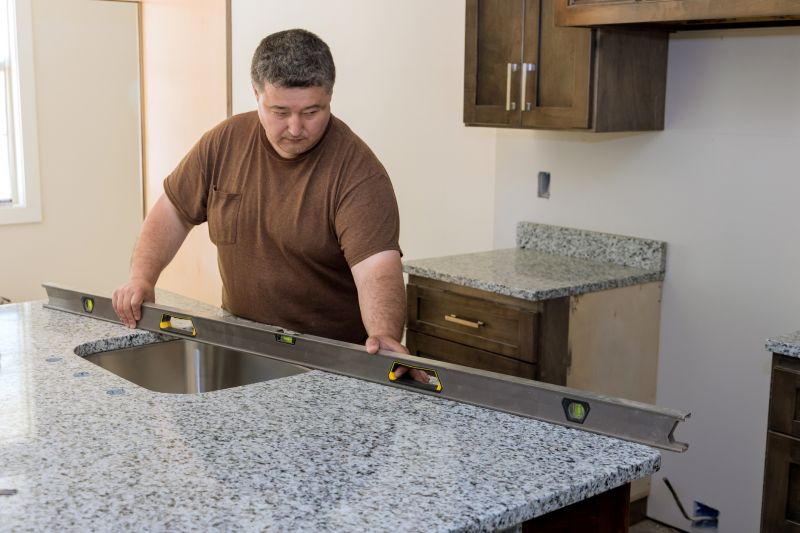 Granite Slab Installation in Sonoma County, CA